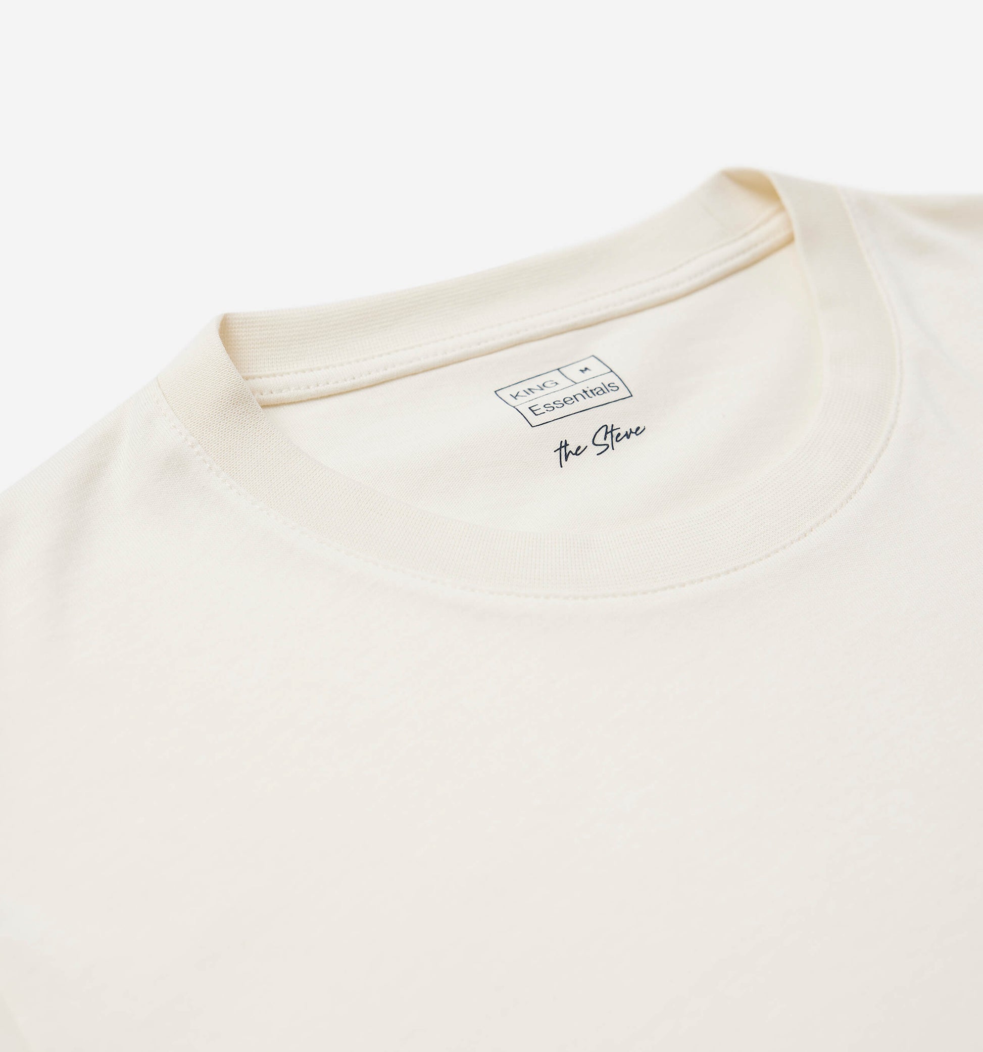The Steve - Basic Cotton T-shirt In Beige From King Essentials