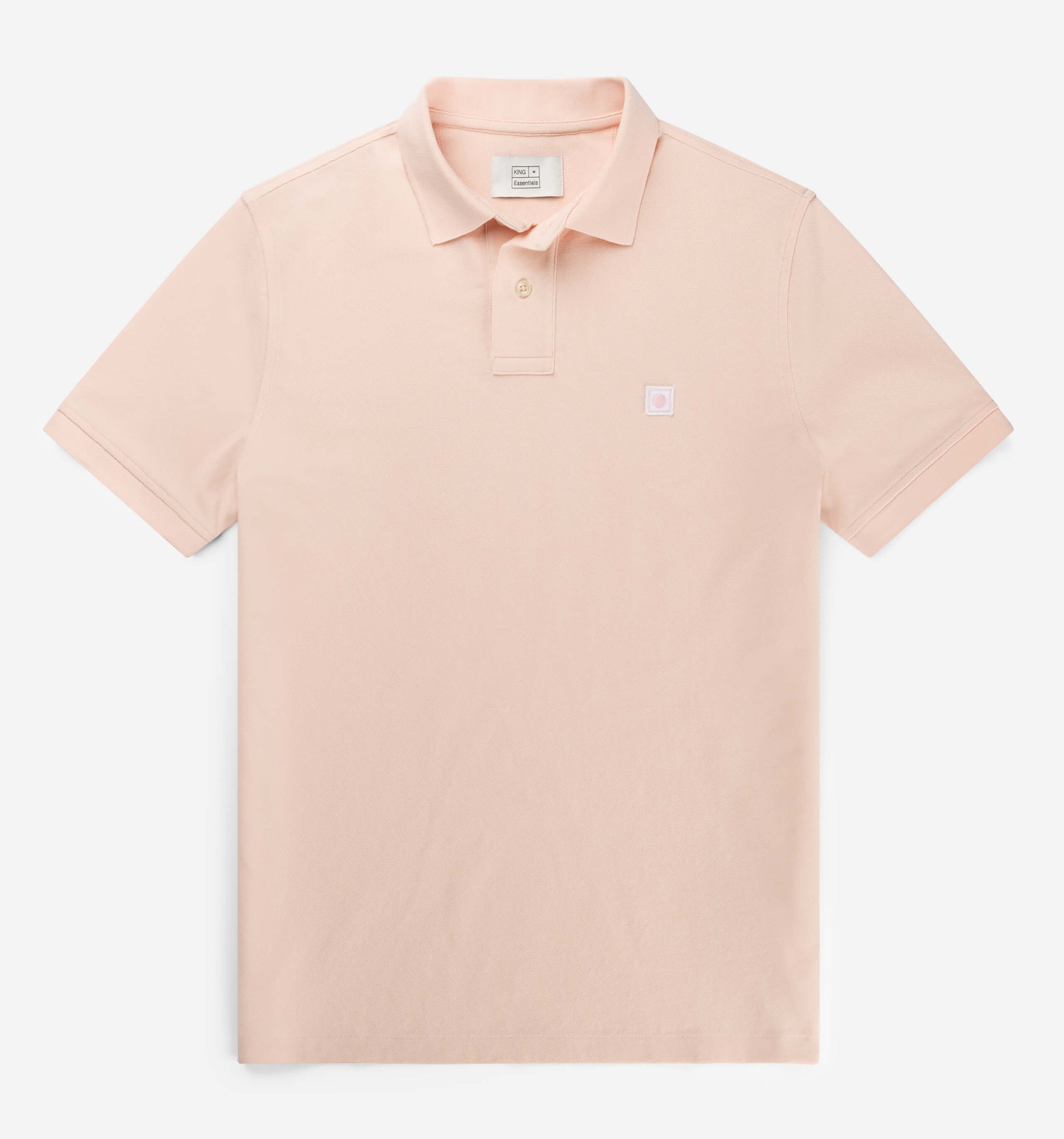The Rene - Pique Polo In Pink From King Essentials