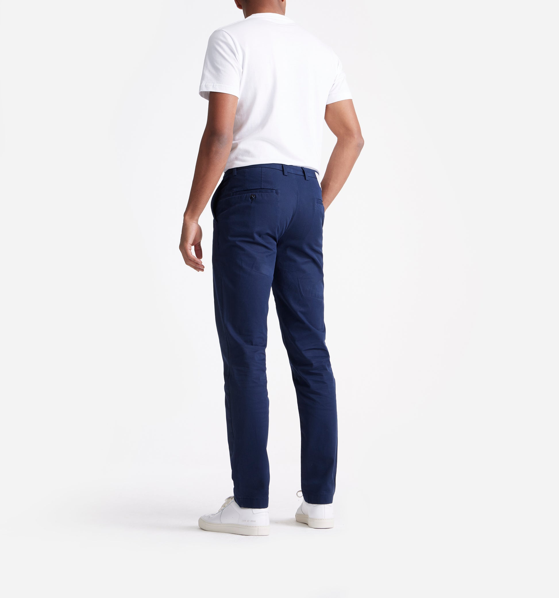 The Harry - Cotton-Stretch Chino In Navy From King Essentials