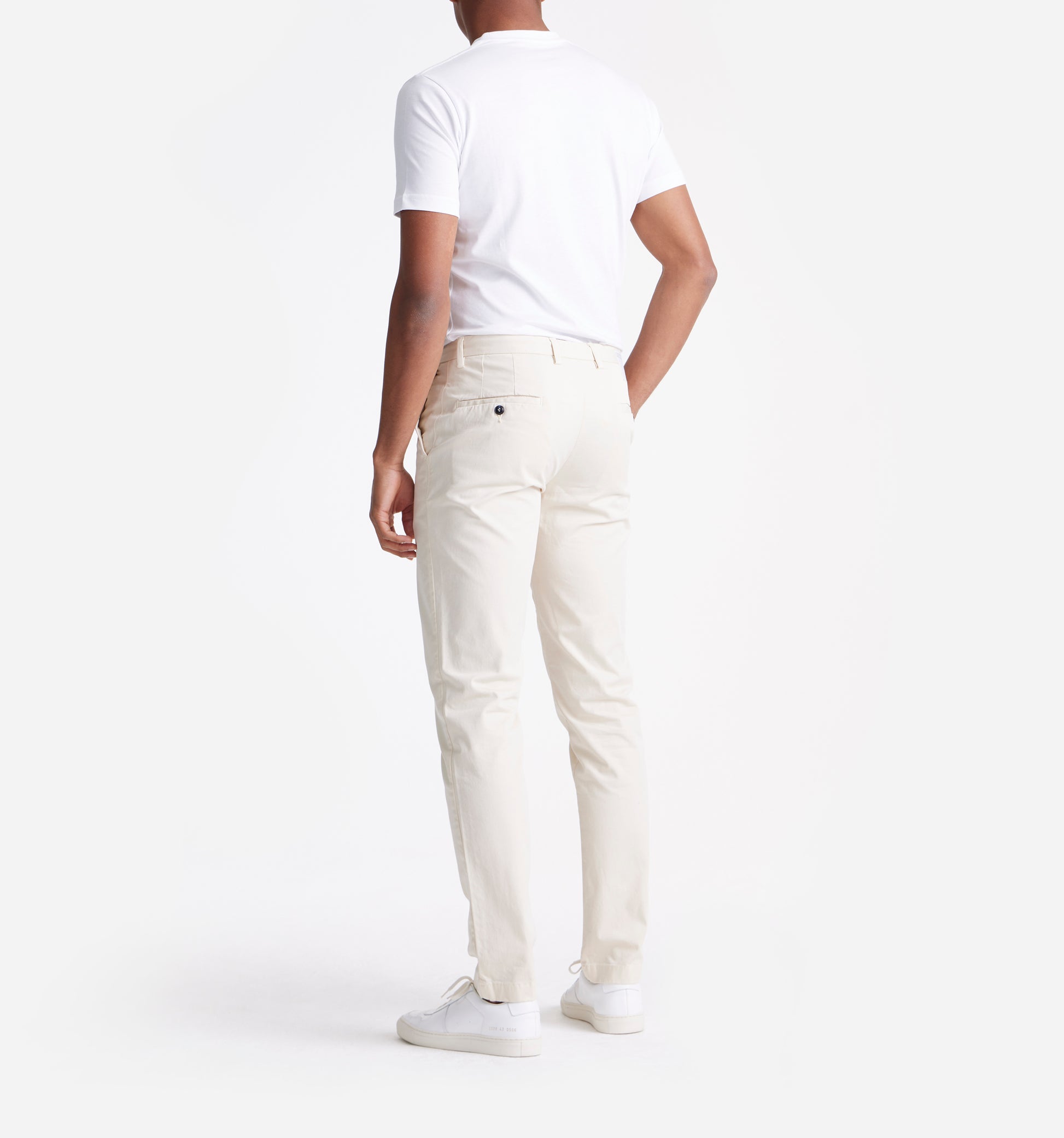 The Harry - Cotton-Stretch Chino In Beige From King Essentials