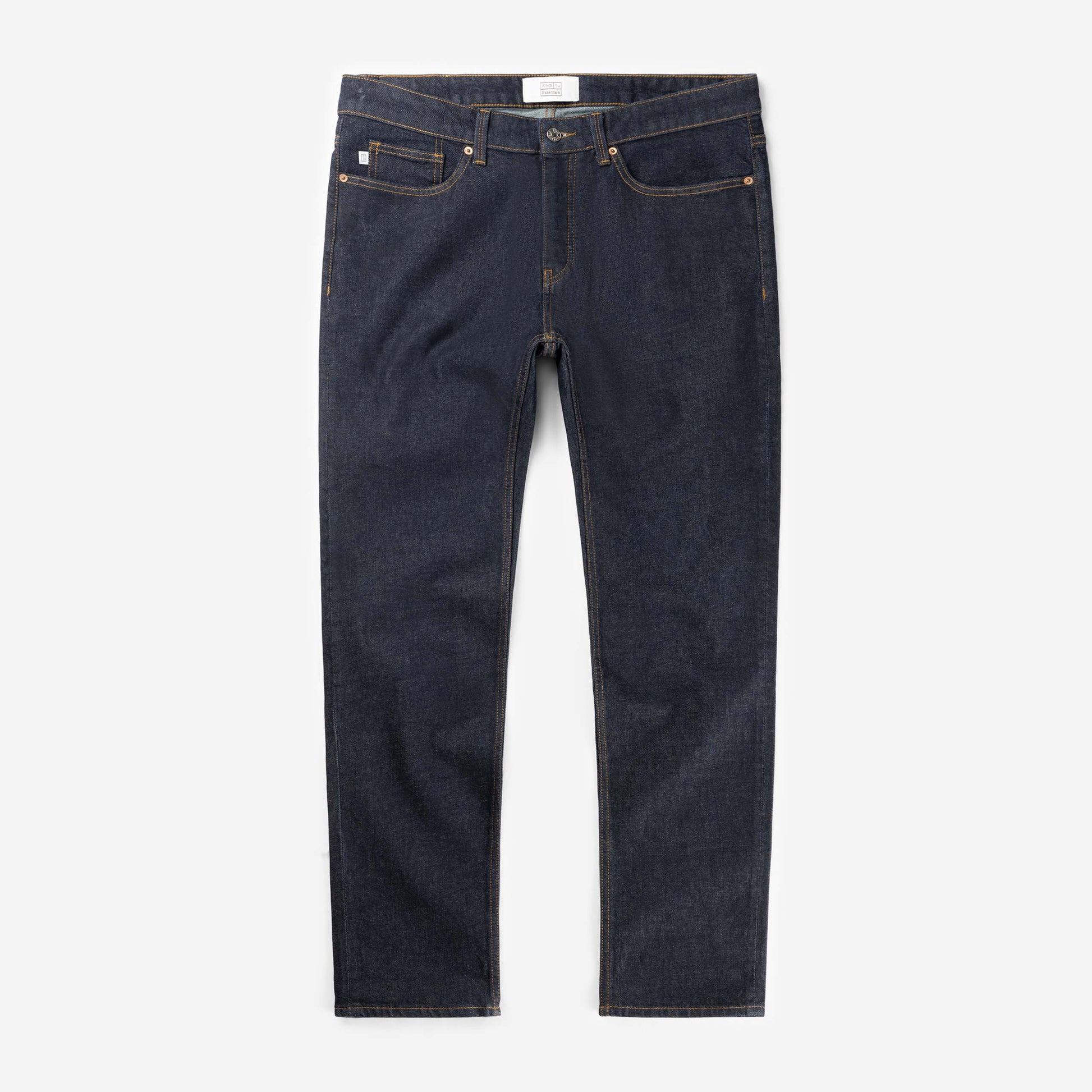The Jason - Cotton-Stretch Dark Blue Jeans | Navy | King Essentials | Front