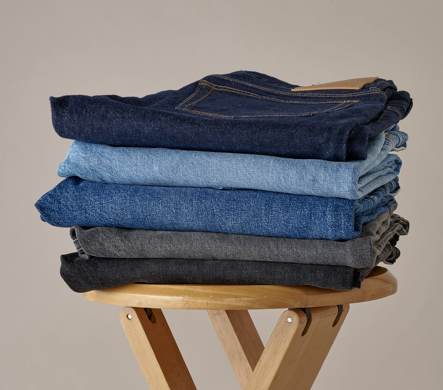 KING Essentials | Category Block | Jeans Stack