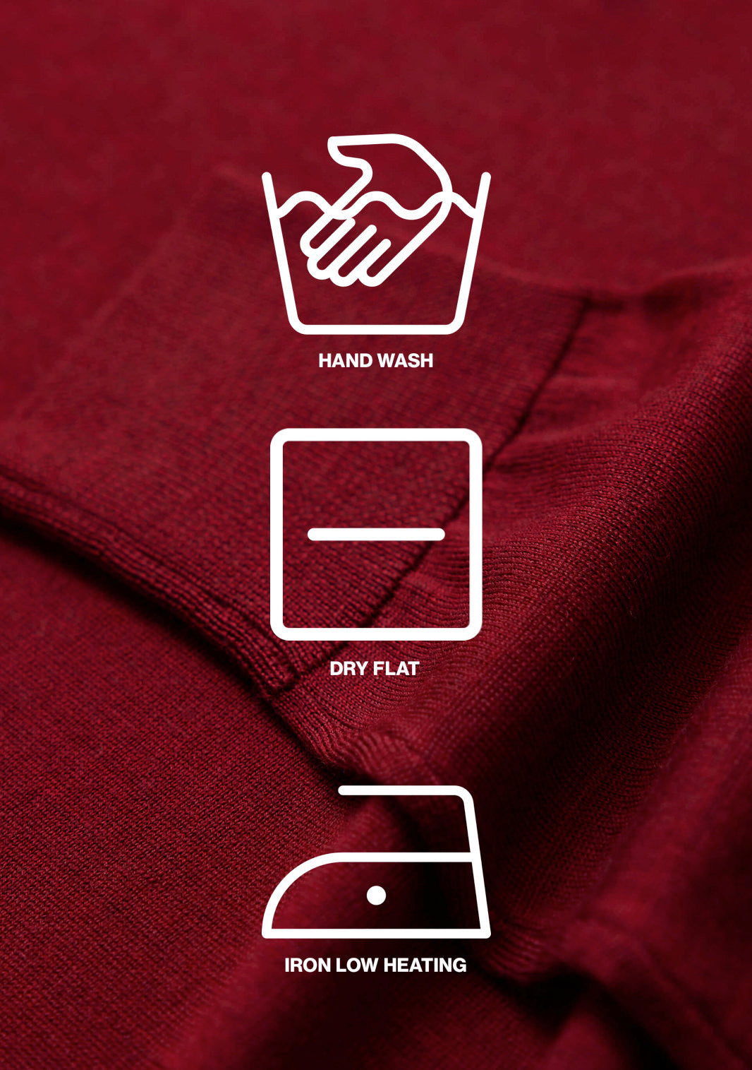 King Essentials | Washing instructions for our Knitwear