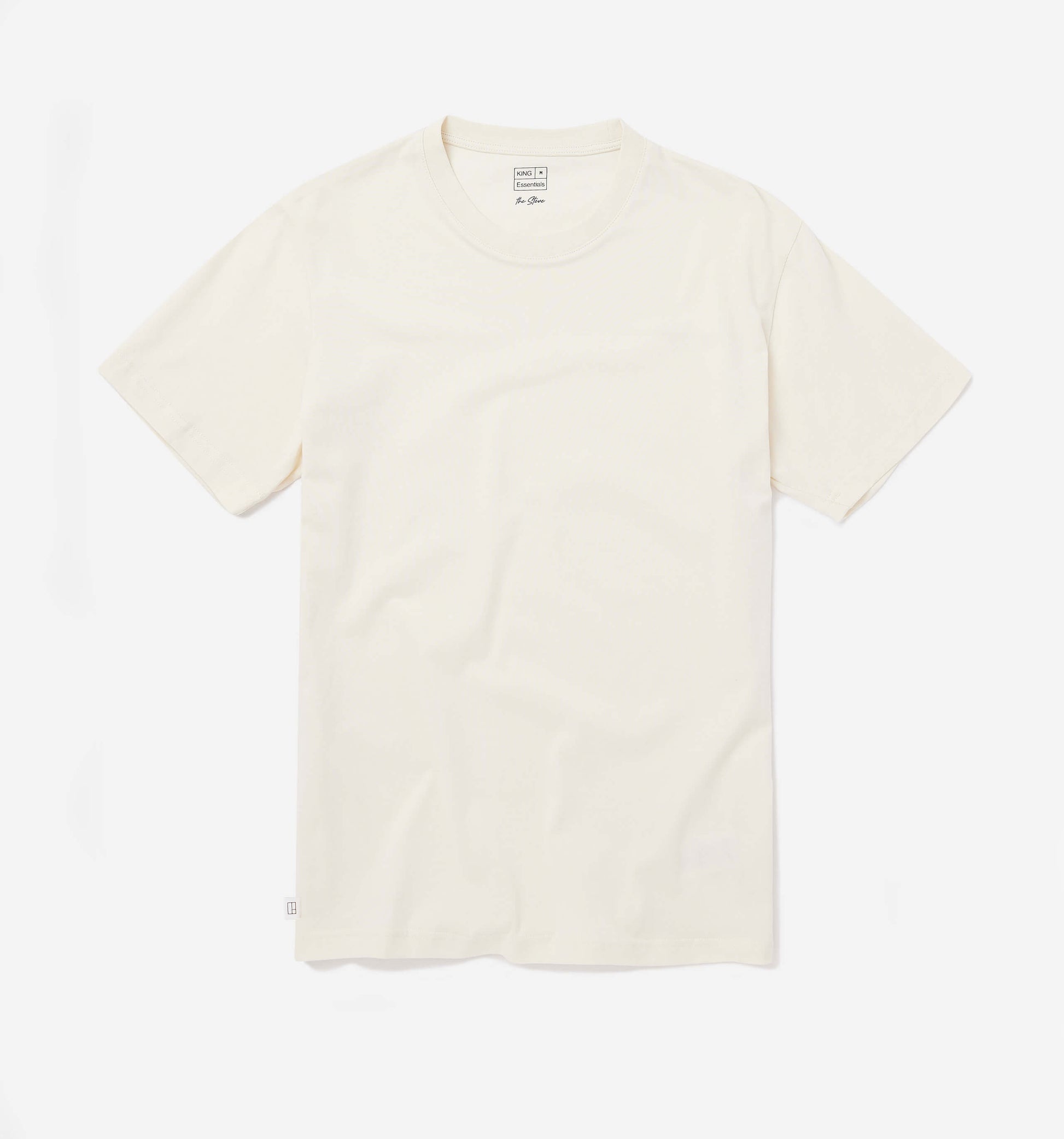 The Steve - Basic Cotton T-shirt In Beige From King Essentials