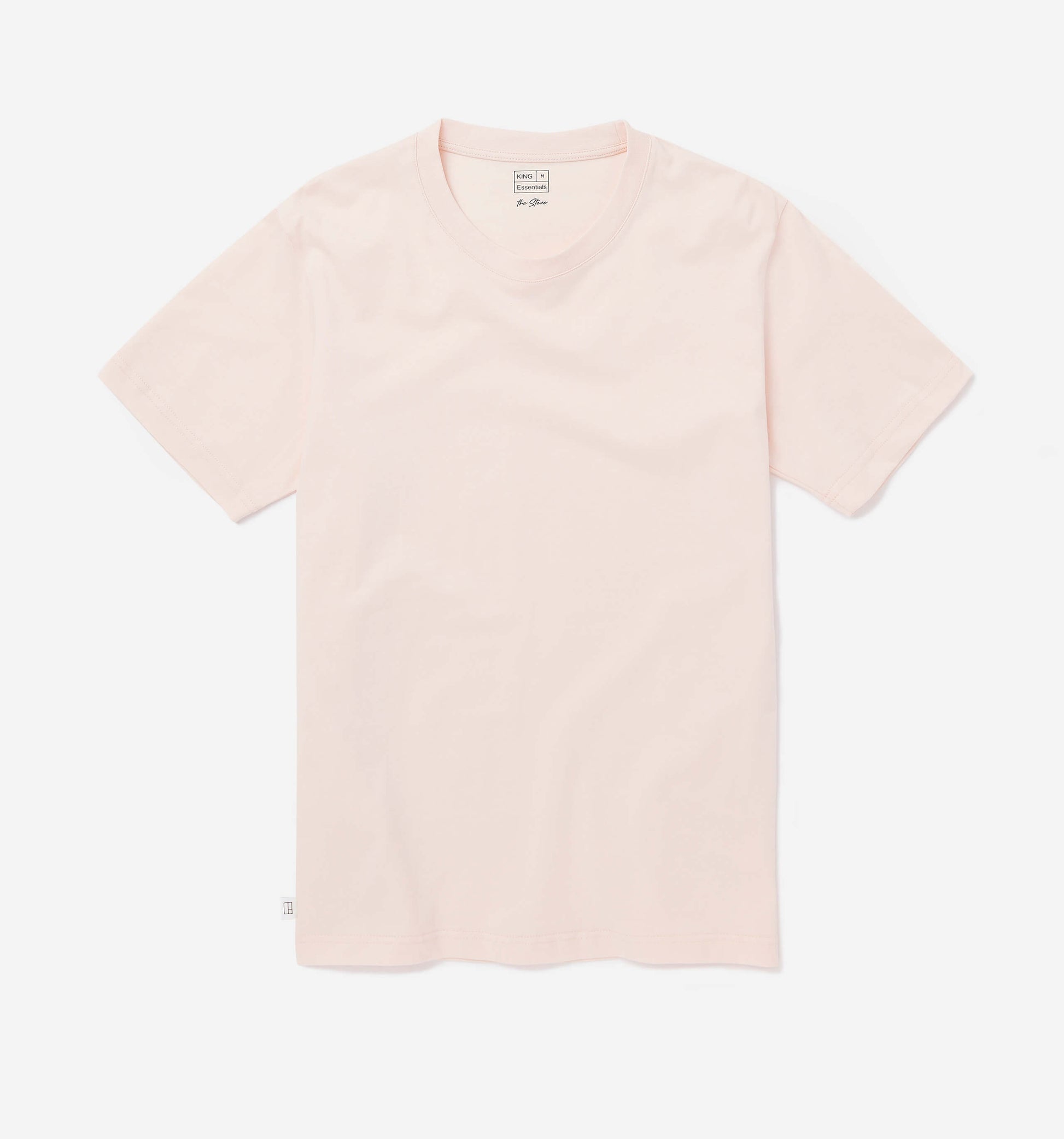 The Steve - Basic Cotton T-shirt In Pink From King Essentials