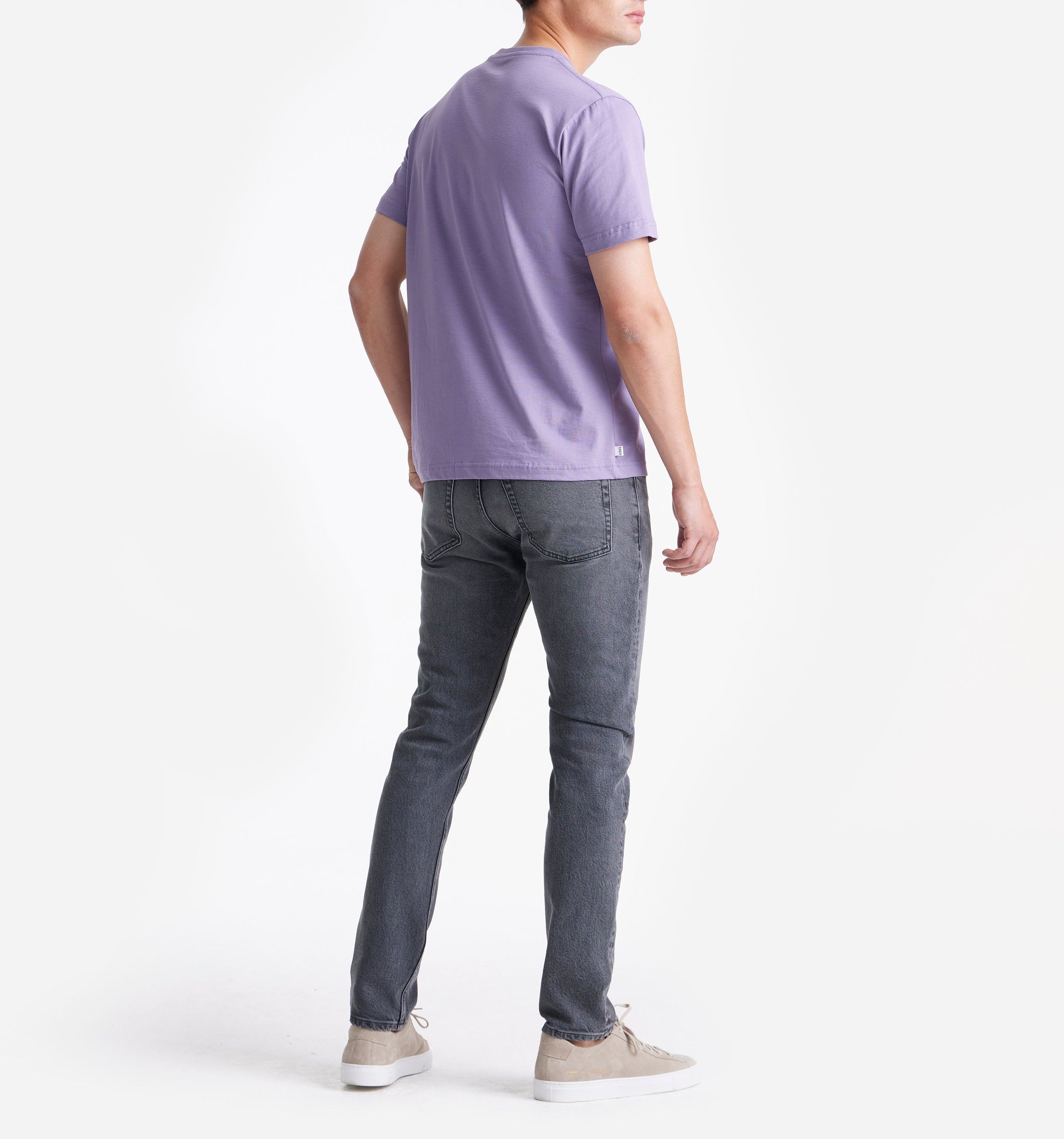 The Steve - Basic Cotton T-shirt | Light Purple | King Essentials