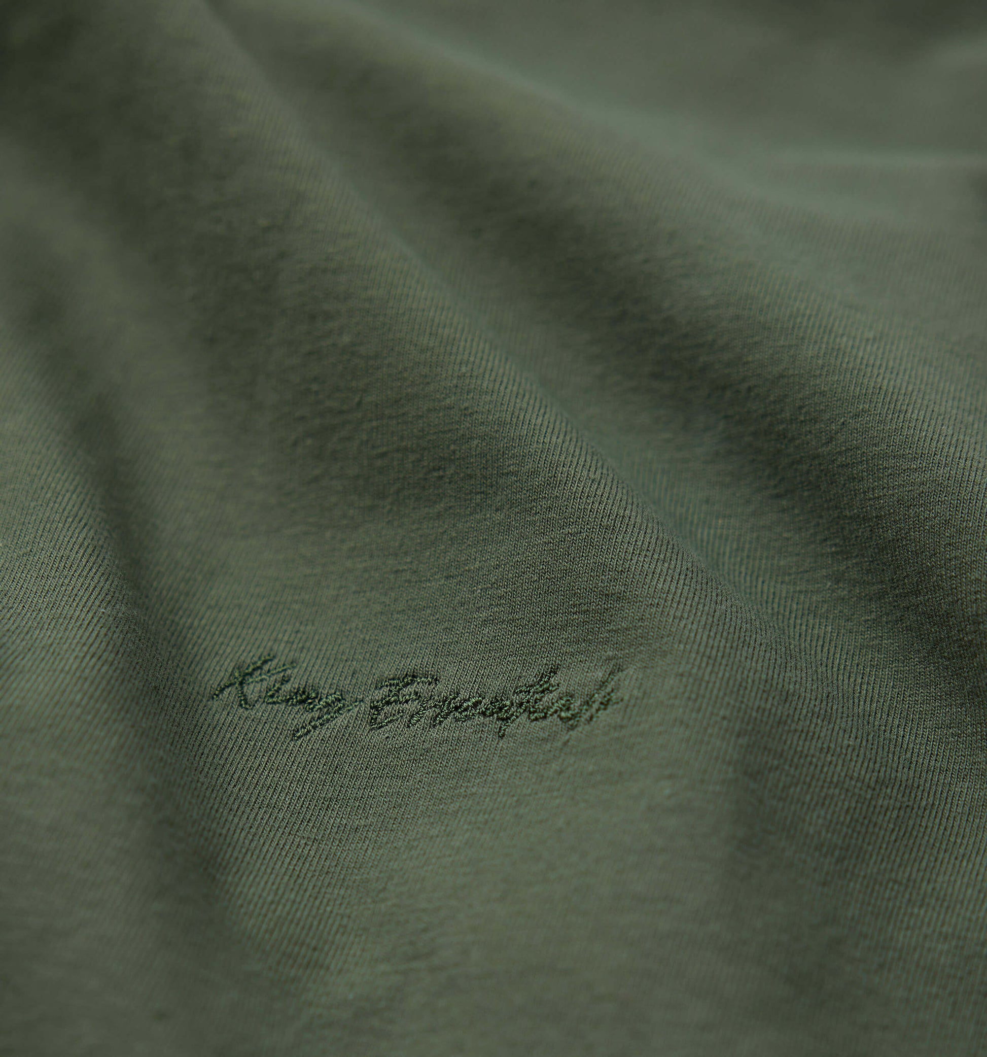 The Shawn - Logo Crewneck T-shirt In Green From King Essentials