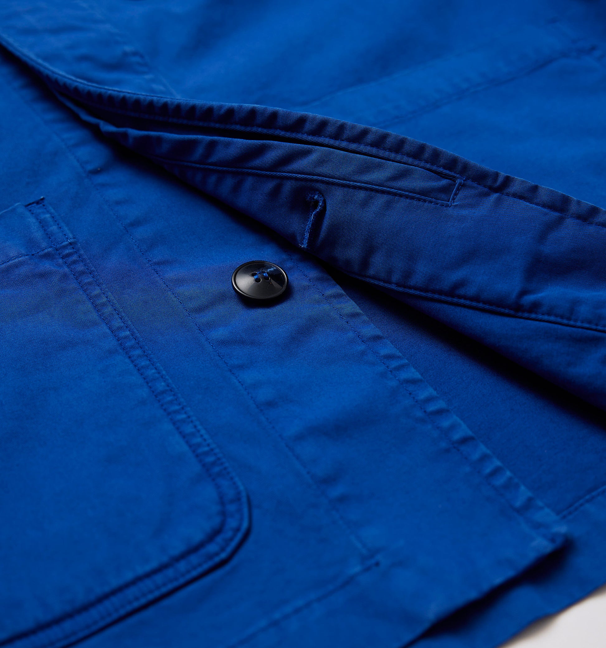 The Benjamin - Twill Stretch-Cotton Overshirt In Blue From King Essentials