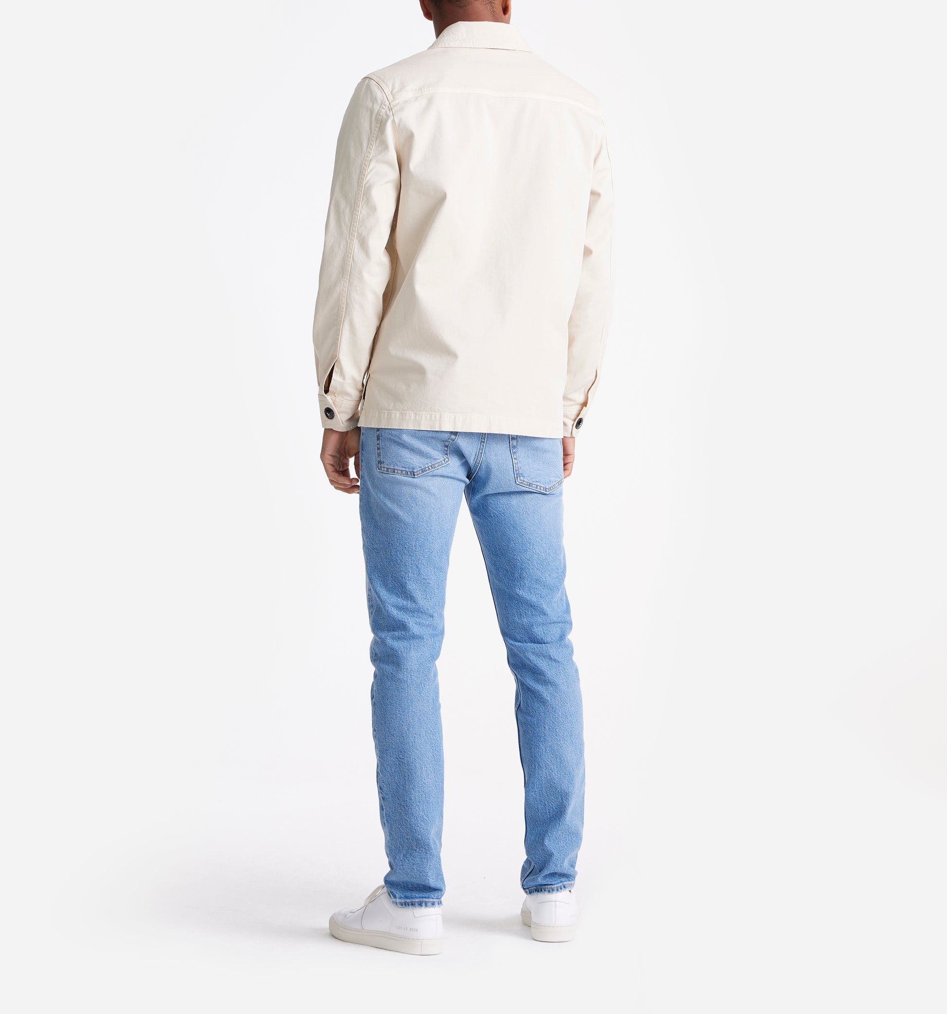 The Benjamin - Twill Stretch-Cotton Overshirt In Beige From King Essentials