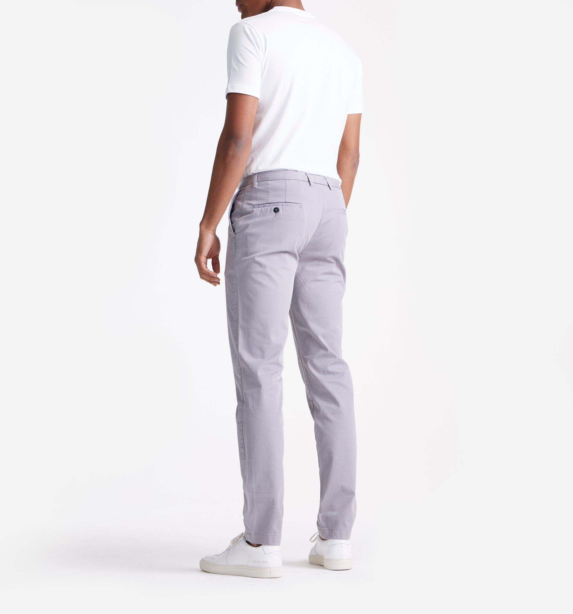 The Harry - Cotton-Stretch Chino In Grey From King Essentials