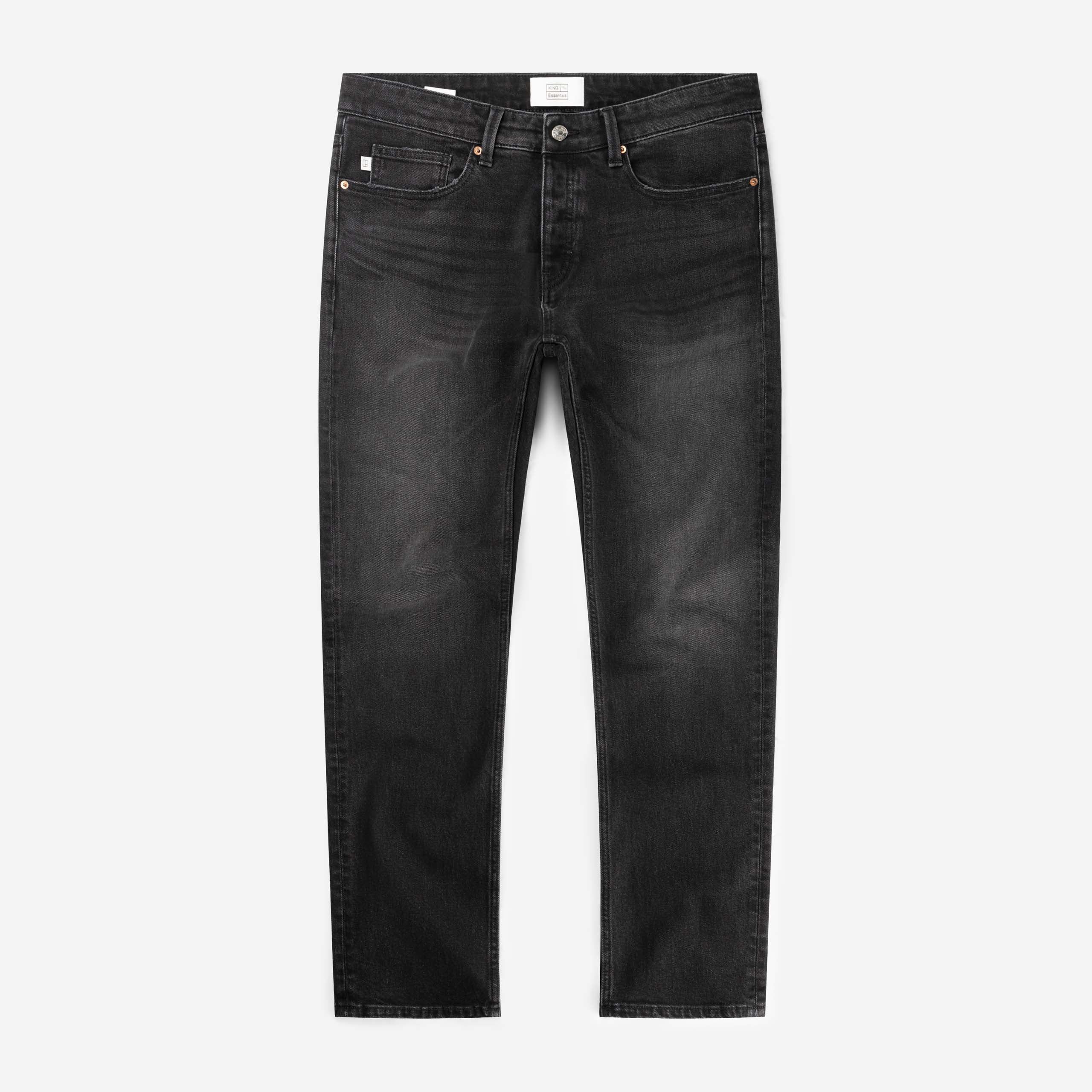 Mens black stretch deals jeans